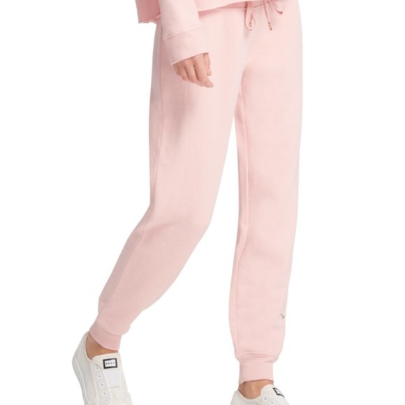 Dkny Pants - Dkny Sport Metallic-Logo Joggers